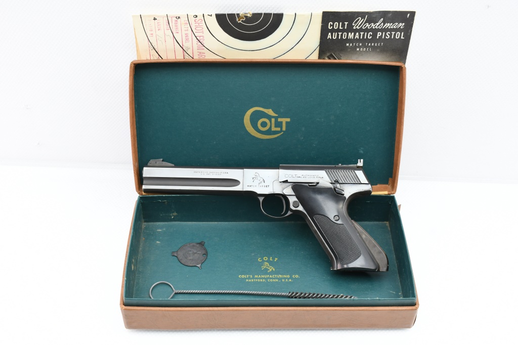 1954 Colt Woodsman Match Target, 2nd Series, 22 | Proxibid