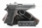 1942 German Walther, Model PP, 7.65mm (32 ACP), Semi-Auto (W/ Holster), SN - 242963P
