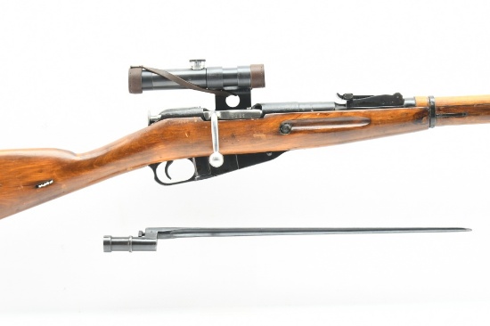 1943 Russian Nagant M91/30 "PU Sniper", 7.62x54R, Bolt-Action (Bayonet & Accessories), SN - 3214
