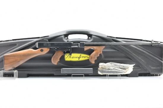 Auto-Ordnance, Thompson Model Of 1927 A1, 45 ACP, Semi-Auto (W/ Case), SN - KH0186