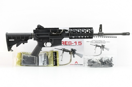 Ares-15 Dual-Feed MCR 16" (Belt-Fed), 5.56 NATO (223 Rem.), Semi-Auto (NEW), SN - MIL10319