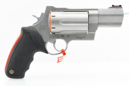 Taurus "Raging Judge", 454 Casull/ 45 Colt/ 410 Ga. (3" Stainless), Revolver (NIB), SN - KY363320