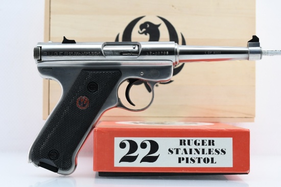 1982 Ruger "Bill Ruger Signature" 1 of 5000, 22 LR, Semi-Auto (NIB), SN - 17-00705