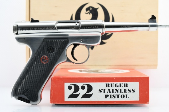 1982 Ruger "Bill Ruger Signature" 1 of 5000, 22 LR, Semi-Auto (NIB), SN - 17-01404