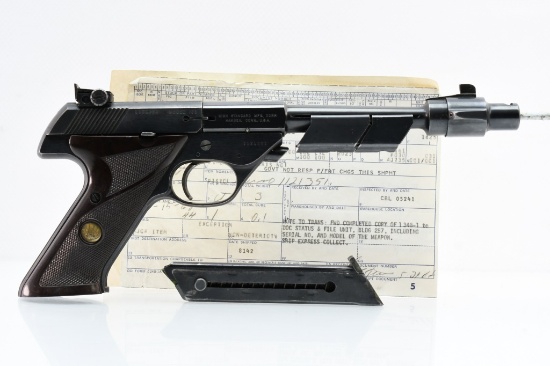 "U.S." Hi-Standard M103 Supermatic Citation - W/ 1968 Army Receipt, 22 LR, Semi-Auto, SN - 1121351