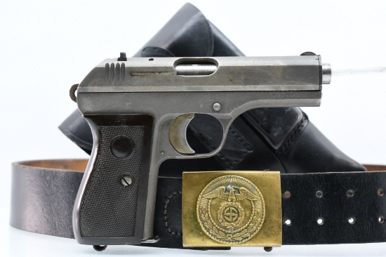 WWII G.I. Bring-Back "fnh" CZ P27, 6.75mm (32 ACP) (Belt/ Buckle/ Holster/ Magazines), SN - 428230