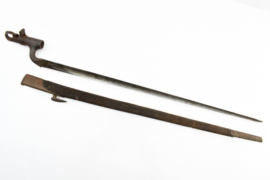 British Pattern 1876 Martini-Henry Socket Bayonet & Scabbard
