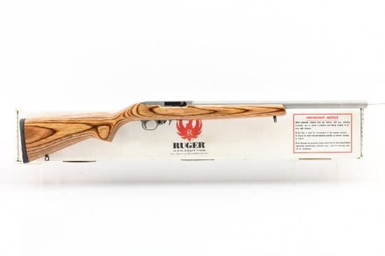 Ruger 10/22 Target/ Stainless Spiral (20"), Semi-Auto (NIB), SN - 355-32237
