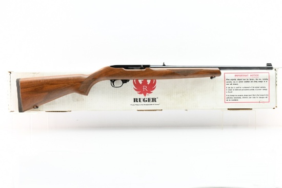 Ruger 10/22 Carbine Sporter - Walnut/ Satin Black (18.5"), 22 LR, Semi-Auto (NIB), SN - D350-51535