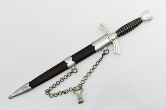 M1935 German Luftwaffe 1st Pattern Officers Dress Dagger With Scabbard & Chain