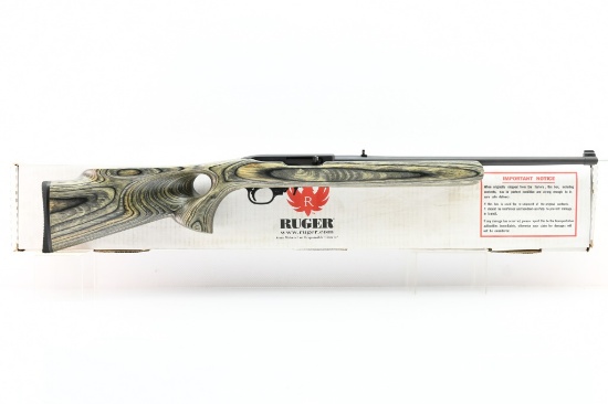 2009 Ruger 10/22 Target - Green Laminate Thumbhole (18.5"), 22 LR, Semi-Auto (NIB), SN - D354-18375
