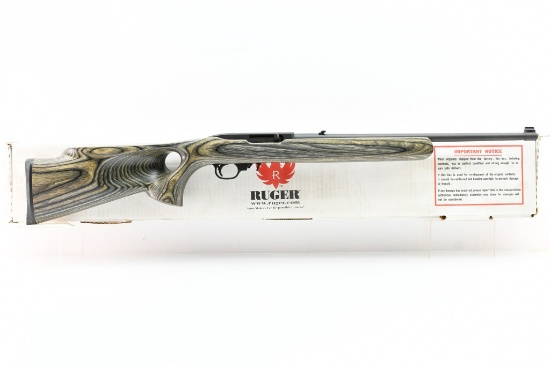 2009 Ruger 10/22 Target - Green Laminate Thumbhole (18.5"), 22 LR, Semi-Auto (NIB), SN - D354-69363