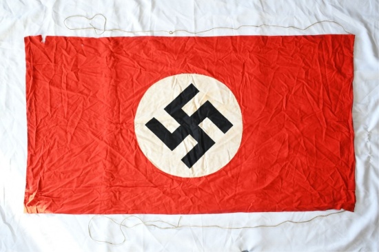 German Nazi Cloth Flag/ Banner  - 53"x29"