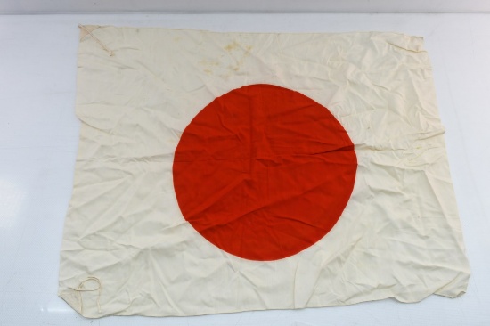 WWII Era Japanese National Flag - Cotton - 33"x24"
