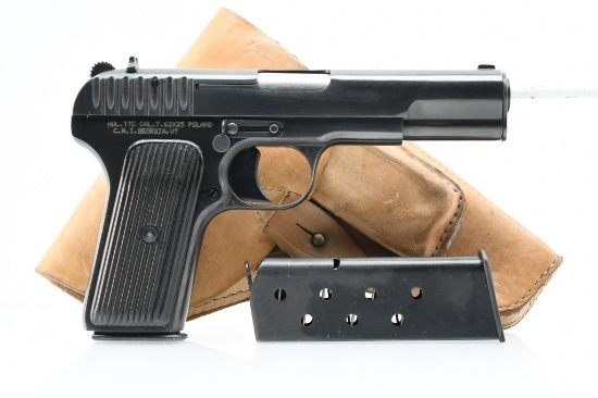 C.A.I. 1952 Polish TTC, 7.62×25mm Tokarev, Semi-Auto (W/ Holster & Magazine), SN - PC09677