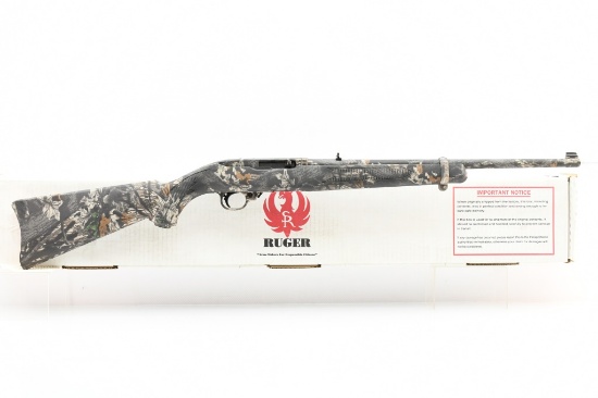 2004 Ruger 10/22 Carbine -Zytel Mossy Oak Camo (18.5"), 22 LR, Semi-Auto (NIB), SN - D256-30538
