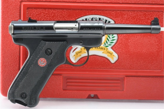 1999 Ruger MKII "50th Anniversary" (4.75"), 22 LR, Semi-Auto (NIB), SN - 222-41050