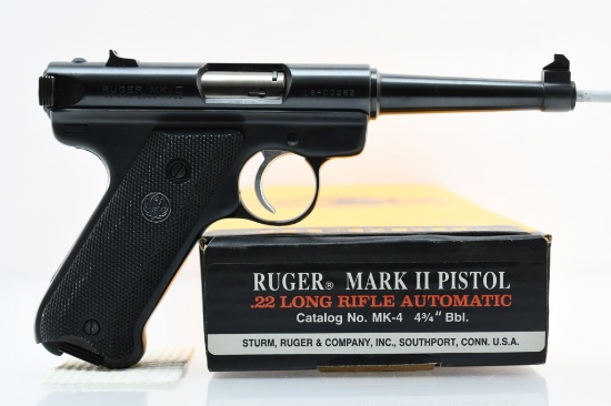 1982 Ruger Standard Automatic MKII (4 3/4"), 22 LR, Semi-Auto (NIB), SN - 18-00262