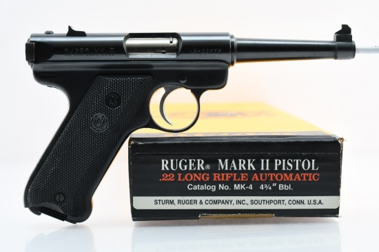 1982 Ruger Standard Automatic MKII (4 3/4"), 22 LR, Semi-Auto (NIB), SN - 18-00279
