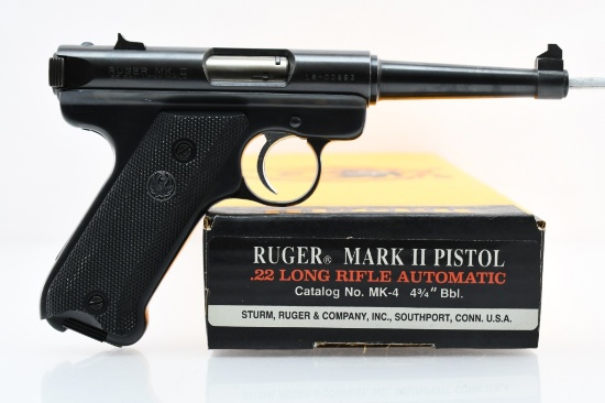 1982 Ruger Standard Automatic MKII (4 3/4"), 22 LR, Semi-Auto (NIB), SN - 18-00993
