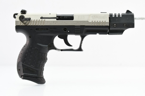Walther P22 Target (5" W/ Q-Style Stabilizer), 22 LR, Semi-Auto, SN - N034572