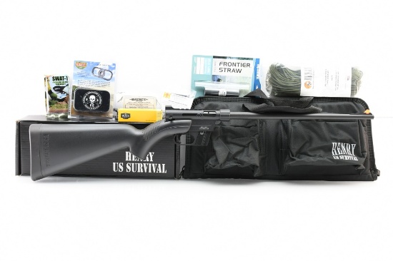 Henry U.S. Survival Pack - Rifle, Gear & Case (NIB), SN - US168024B