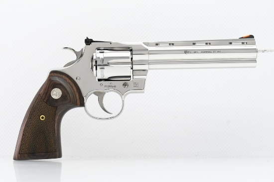 2020 Colt Python (6") Stainless, 357 Magnum, Revolver (NIB), SN - PY299648