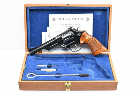 1976 Smith & Wesson Model 27-2 (6"), 357 Mag., Revolver (Case & Kit), SN - N373084