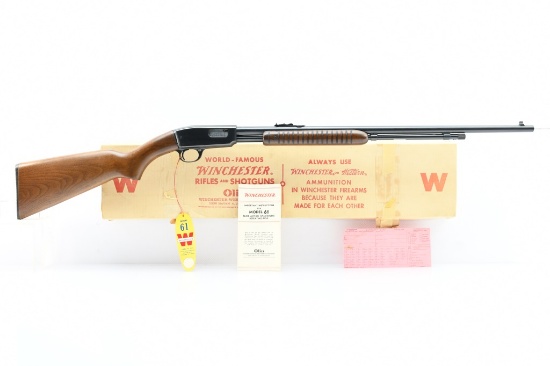 1962 New-In-Box Winchester Model 61, 22 S L LR, Pump (Box & Hangtag), SN - 333516