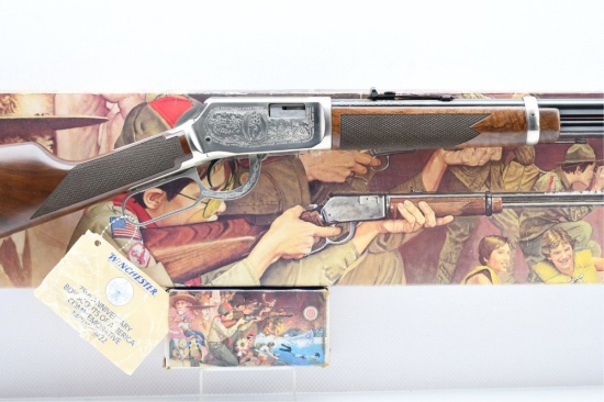 1985 Winchester 9422 XTR "Boy Scouts Of America", 22 S L LR, Lever-Action (NIB), SN - BSA11698
