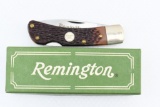 Remington UMC USA R5 Delrin Gentleman Lockback Single-Blade Folding Pocket Knife (NIB)