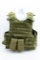 Tactical Plate Carrier Battle Vest With (2) VISM Tactical Hard Ballistic Panels