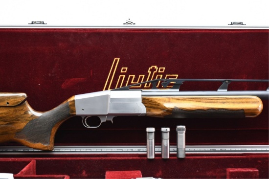 Ljutic 300 Stainless Mono Gun (34" Single), 12 Ga. (W/ Hardcase), SN - 26