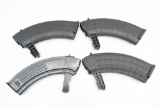 (4) 7.62x39mm 30-Round Magazines - For SKS