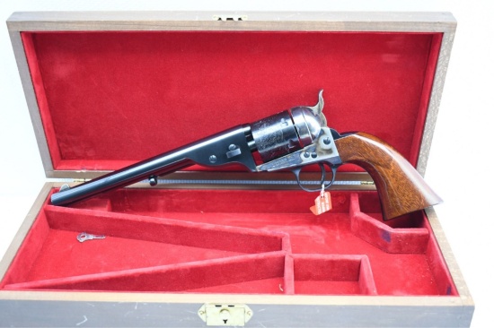 Cimarron Model 1860 Richards-Mason (8"), 38 Colt/ S&W Spl., Revolver (W/ Case), SN - X07960