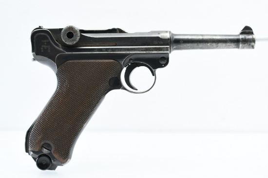 1941 German Mauser (byf) Military P.08, 9mm Luger, Semi-Auto, SN - 9425y