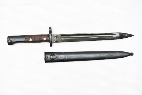Yugoslavian M1948 Bayonet (9.75" Blade) W/ Scabbard