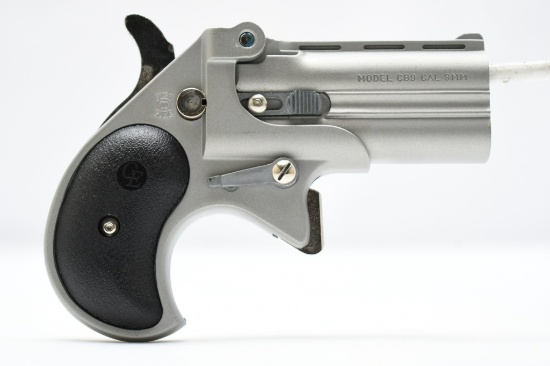 Cobra CB9SB - Satin Stainless (2.75"), 9mm Para, Double-Barrel Derringer (W/ Box), SN - CT120513