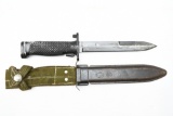 Turkish M5A1 (M1 Garand) Bayonet (6.75
