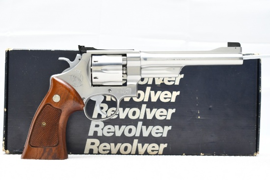 1985 Smith & Wesson 624 - Stainless (6.5"), 44 S&W Special, Revolver (W/ Box), AHB2368