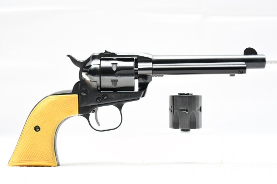 1972 Ruger "Old Model" Single-Six Convertible (5.5"), 22 LR & Magnum, 21-37593