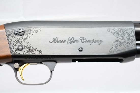Ithaca 37 Classic Featherlight - Engraved (26"), 28 Ga., Pump Shotgun, M3728080208