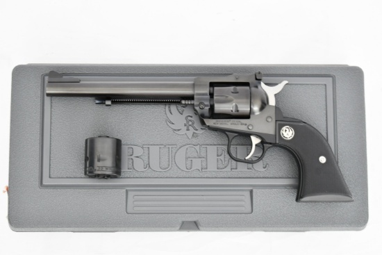 Ruger New Single-Six Convertible (6.5"), 22 LR & Magnum, Revolver (W/ Box), 265-58939