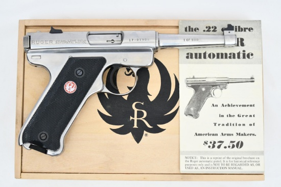 1982 Ruger "Bill Ruger Signature" 1 of 5000 (4 3/4"), 22 LR, Semi-Auto Pistol (NIB), 17-01906