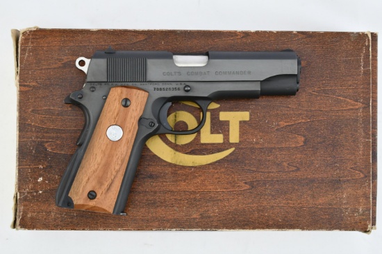 1975 Colt Combat Commander - Series '70 (4.25"), 45 ACP, Semi-Auto Pistol (W/ Box), 70BS26356