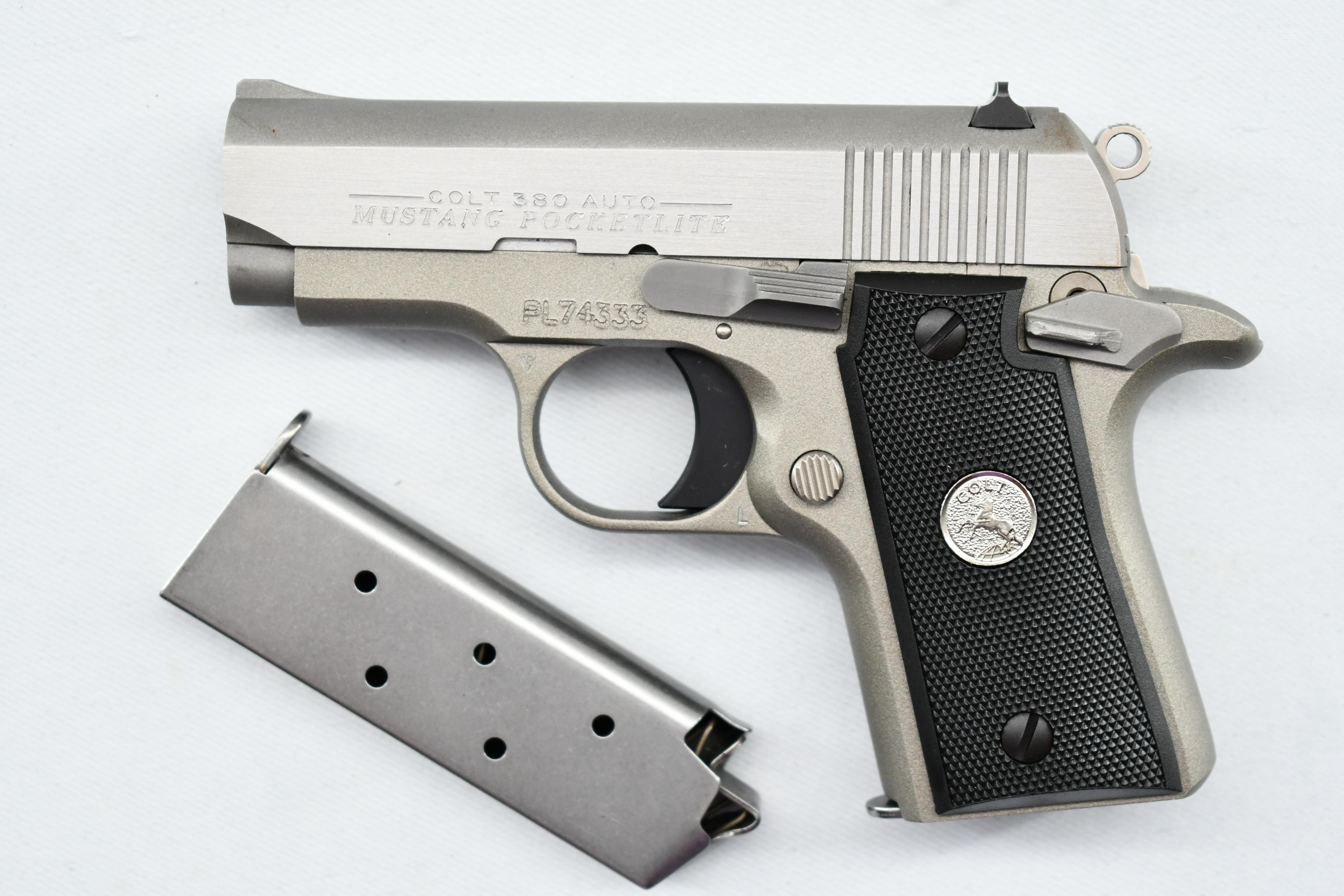 廃盤マスキング　コルテ colte 2012 Colt Mustang Pocketlite Nickel/Stainless | Proxibid