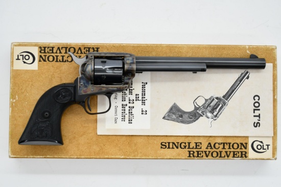 1972 Colt Single-Action Army "Peacemaker" (7.5") - Second Gen., 22 LR, Revolver (W/ Box), SN: G56523