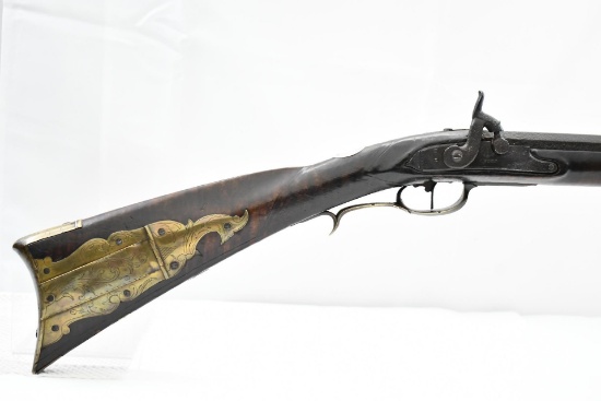 Jacob Roop, PA - 19th Century - Silver/Brass Mounted, Full Stock ...