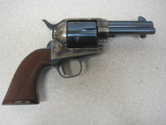 Cimarron mod.? 45 Colt cal revolver ser # 158263 3-1/2" BARREL, CHECKER WAL