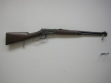 Winchester mod.94 30 WCF cal lever action rifle w/saddle ring flat band ser